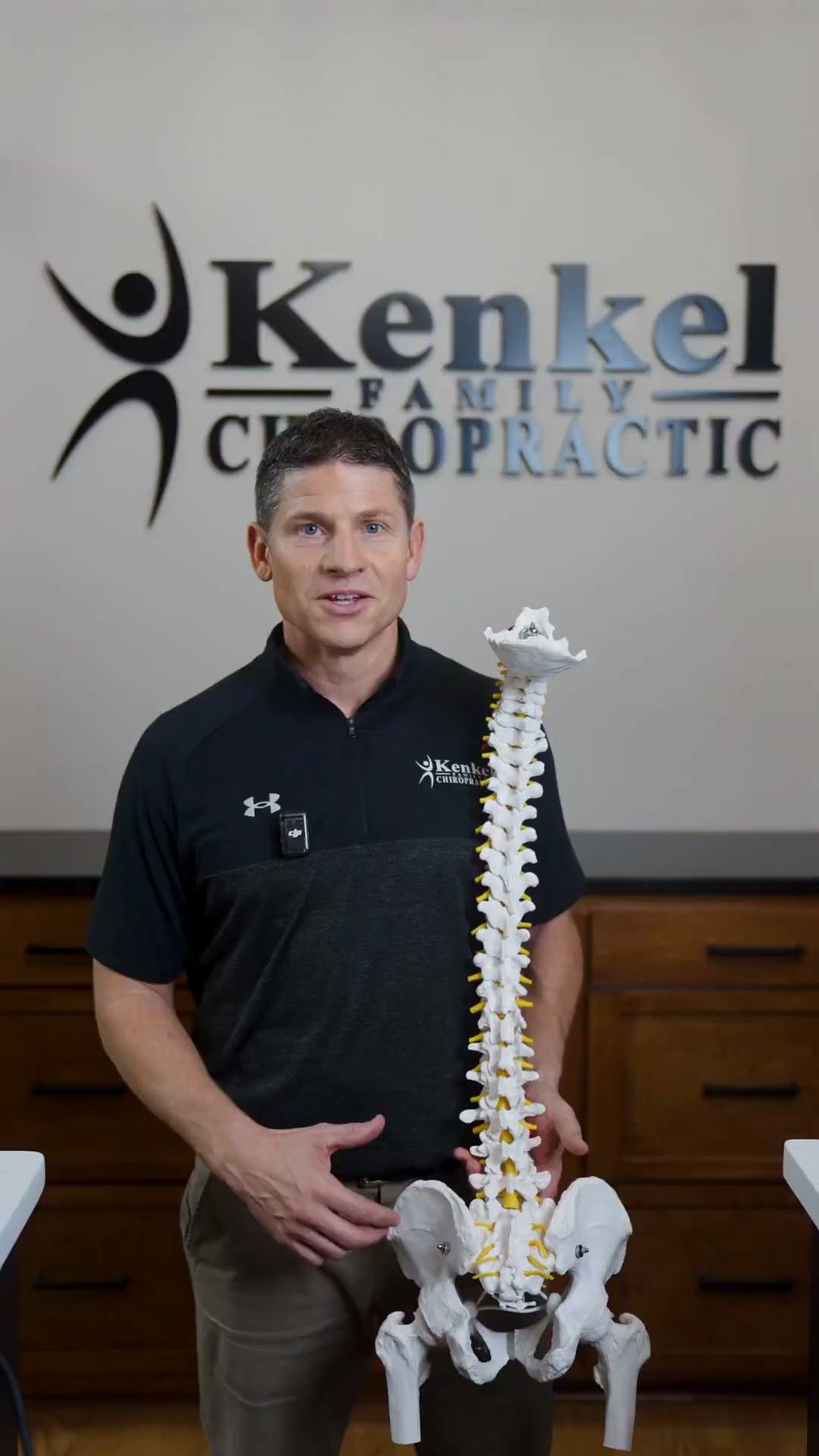 Monthly social media video for Kenkel Family Chiropractic, produced by B&I Productions